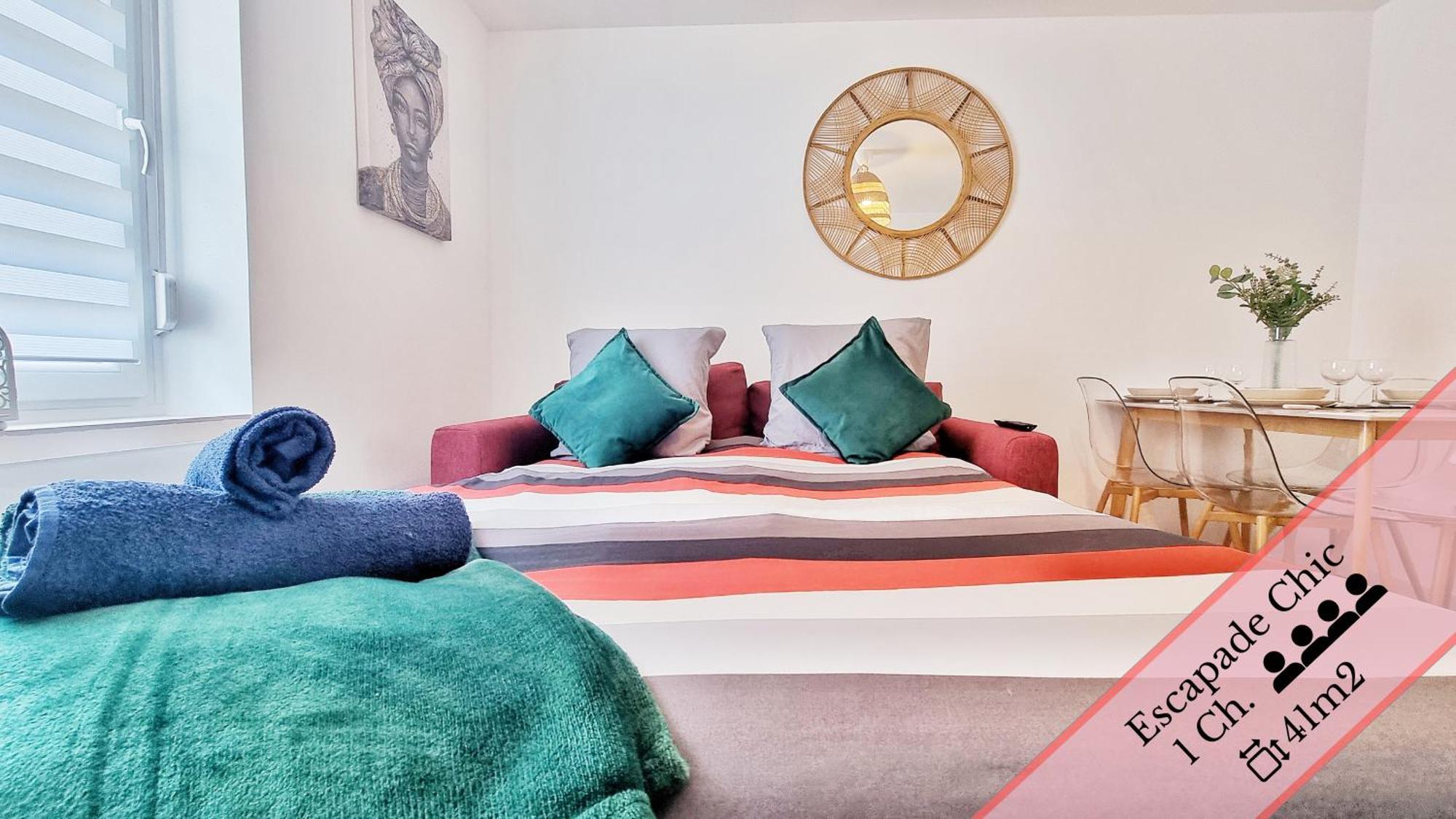 Les Mulhousiennes - Charme & Serenite Apartment