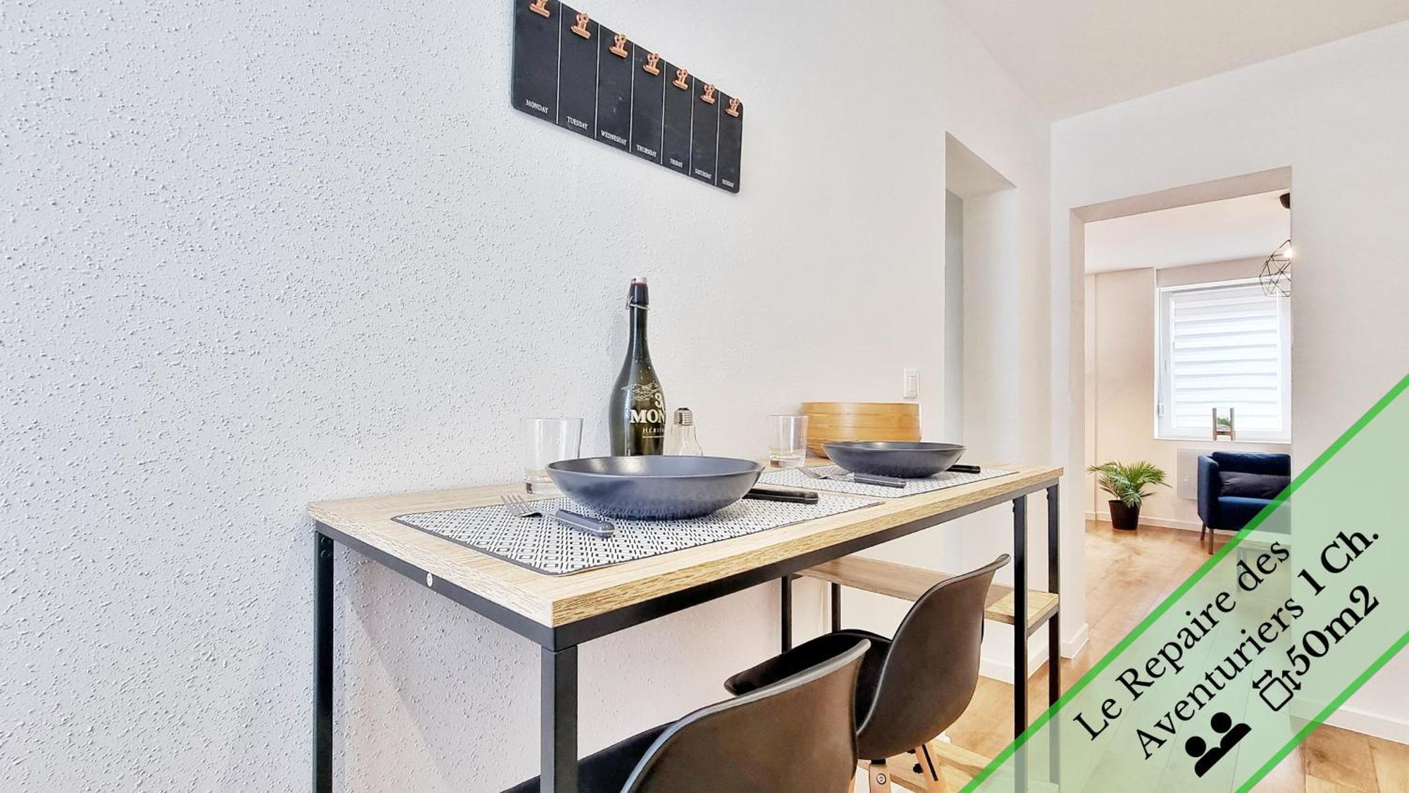 Les Mulhousiennes - Charme & Serenite Apartment *